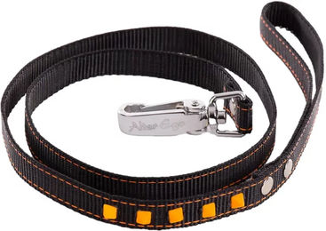 Martin Sellier Hundeleine Schwarz mit Gurtband 100 cm – Bild 1 von 1