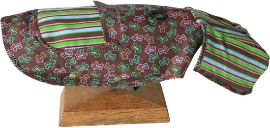 Martin Sellier Hundemantel Image Bayadere Winter Mantel Braun Bunt – Bild 1 von 1