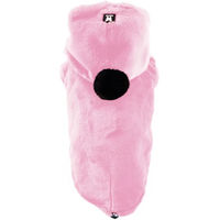 Produktbild von Martin Sellier Hundemantel Palace Wintermantel aus Plüsch Rosa Größe M wasserabweisend