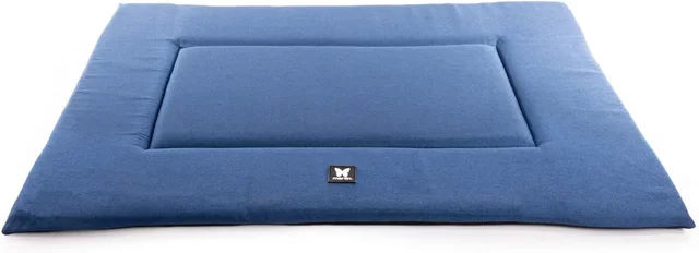 Produktbild von Martin Sellier Hundematte und Katzen Teppich rechteckig blau 80 cm