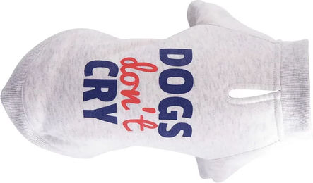 Produktbild von Martin Sellier Hundepullover Dogs don't cry Winter Weiß Grau 40 cm