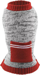 Martin Sellier Hundepullover mit Tasche in Grau – Bild 1 von 1