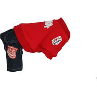 Produktbild von Martin Sellier Hundepullover und Hose Rot XL