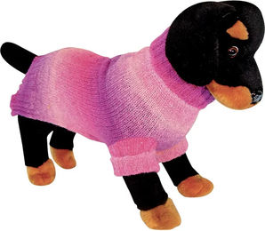 Martin Sellier Hundepulver Chandail Bonbon in Lila und Rosa – Bild 1 von 1