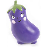 Produktbild von Martin Sellier Hundespielzeug Aubergine aus Latex in Lila zur Zahnpflege