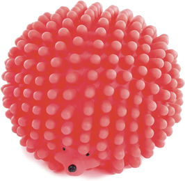 Produktbild von Martin Sellier Hundespielzeug Igel aus Gummi in Rosa und Rot Größe Groß