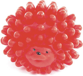 Martin Sellier Hundespielzeug Igel aus Gummi in Rot – Bild 1 von 2