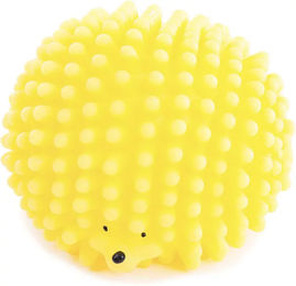 Produktbild von Martin Sellier Hundespielzeug Igel Plüsch und Gummi Gelb 11 cm