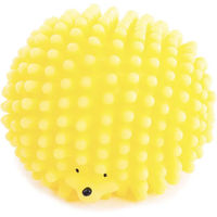 Produktbild von Martin Sellier Hundespielzeug Igel Plüsch und Gummi Gelb 11 cm