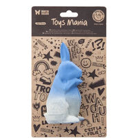Produktbild von Martin Sellier Hundespielzeug Kaninchen aus Plüsch und Latex in Blau