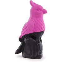 Produktbild von Martin Sellier Hundespielzeug Papagei aus Gummi in Lila oder Rosa