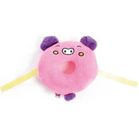 Produktbild von Martin Sellier Hundespielzeug Plüsch Donut Schwein Rosa