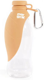 Martin Sellier Hundewasserflasche Blatt Design Gelb Transparent – Bild 1 von 1