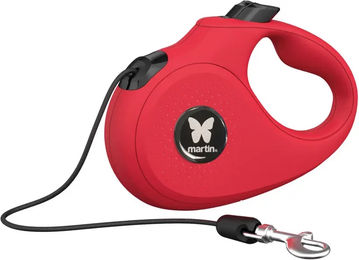 Produktbild von Martin Sellier Instinct S Hundeauslaufleine aus Seil in Rot 500 cm