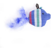 Produktbild von Martin Sellier Katzen Kuscheltier Fisch Blase Blau aus Plüsch