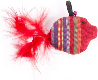 Produktbild von Martin Sellier Katzen Kuscheltier Fisch Blase Plüsch Bunt