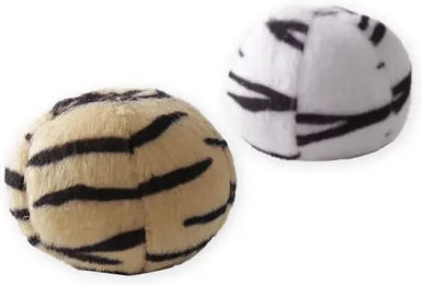 Produktbild von Martin Sellier Katzenball Leopardenmuster aus Plüsch in Bunt und Beige