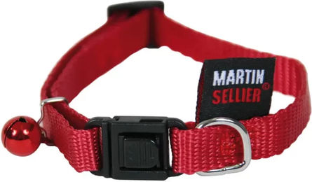 Produktbild von Martin Sellier Katzenhalsband aus Nylon einfarbig