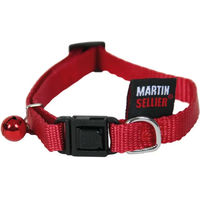 Produktbild von Martin Sellier Katzenhalsband aus Nylon einfarbig