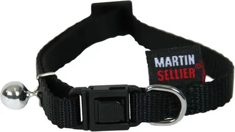 Produktbild von Martin Sellier Katzenhalsband aus Nylon einfarbig