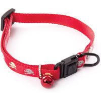 Produktbild von Martin Sellier Katzenhalsband aus Nylon mit Totenkopf-Design