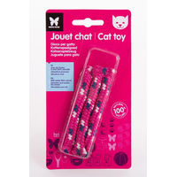 Produktbild von Martin Sellier Katzenminze Spielzeug für Katzen mit Seil in Rosa und Bunt