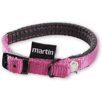 Produktbild von Martin Sellier Komfort-Halsband für Hunde aus Nylon in Rosa Größe M