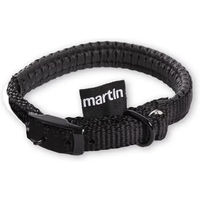 Produktbild von Martin Sellier Komfort-Halsband für Hunde aus Nylon in Schwarz 10-30 cm