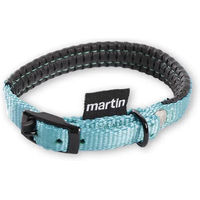 Produktbild von Martin Sellier Komfort-Halsband für Hunde in Türkis Größe 10-30