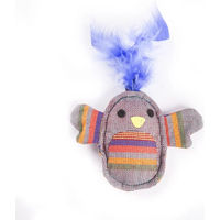 Produktbild von Martin Sellier Kuscheltier Küken für Katzen aus Plüsch in Blau und Bunt