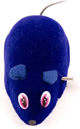 Martin Sellier Mechanische Spielzeugmaus aus Plüsch für Katzen 10cm Bunt – Bild 1 von 3