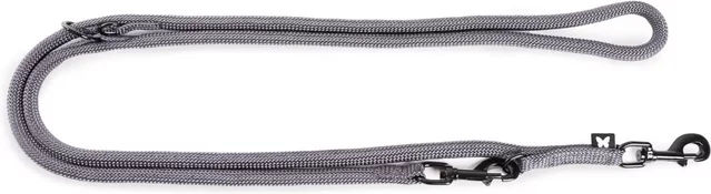 Produktbild von Martin Sellier Multifunktionale runde Hundeführleine aus Seil Grau 115 cm
