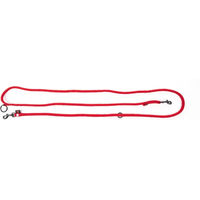 Produktbild von Martin Sellier Multifunktions-Doppelleine für Hunde aus Nylon in Rot
