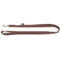 Produktbild von Martin Sellier Multifunktions-Hundeleine aus Nylon Neo+ Braun 15mm x 200cm