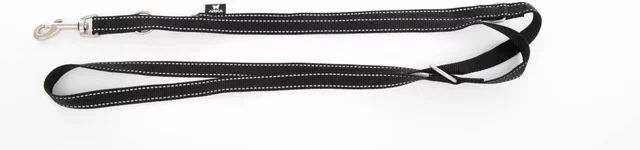 Martin Sellier Multifunktions-Hundeleine aus Nylon Schwarz 15 x 200 cm – Bild 1 von 2