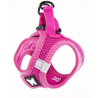 Produktbild von Martin Sellier Netzgeschirr für Hunde aus Nylon in Rosa Größe XL