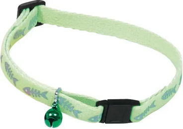 Produktbild von Martin Sellier Nylon-Halsband Fluo Fish Star