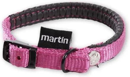 Martin Sellier Nylon-Komfort-Halsband für Hunde Rosa 16mm-35cm – Bild 1 von 2