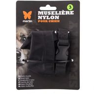 Produktbild von Martin Sellier Nylon Maulkorb T5 für Hunde in Schwarz XL