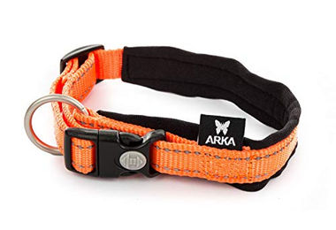 Produktbild von Martin Sellier Pferdehalfter NEO+ Orange Neopren 15mm/30-35cm