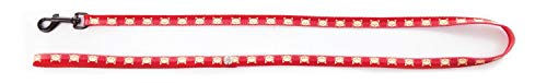 Produktbild von Martin Sellier Pferdeleine Moustache NYL aus Nylon in Rot/Rosa 10-100cm