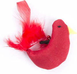 Produktbild von Martin Sellier Plüschspielzeug Huhn für Katzen in Rot