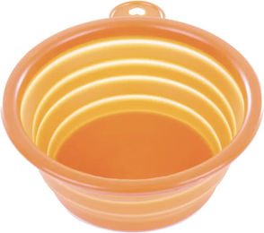 Produktbild von Martin Sellier Reisenapf aus Silikon in Orange