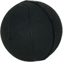Martin Sellier RUBB'N'BLACK Hundespielzeug aus Naturkautschuk extrem robust Ball für große Hunde Schwarz – Bild 1 von 2