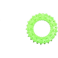 Produktbild von Martin Sellier Rubb'n Dental Kauspielzeug Ring aus Naturkautschuk Grün 12 cm