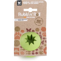 Produktbild von Martin Sellier Rubb'n Hundesnackbar Ball aus Naturkautschuk Grün
