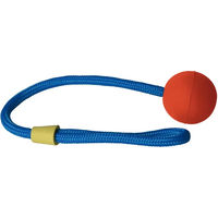 Produktbild von Martin Sellier Rubb N Roll Ball Seilspielzeug aus Naturkautschuk für Hunde in Bunt