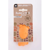 Produktbild von Martin Sellier Rubb'n Roll Cluster Kauspielzeug aus Gummi für Hunde in Orange