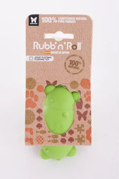 Produktbild von Martin Sellier Rubb'n Roll Cluster Kauspielzeug für Hunde aus Naturkautschuk Grün