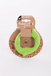 Produktbild von Martin Sellier Rubb'n Roll Hundespielzeug Kreis aus Gummi Grün